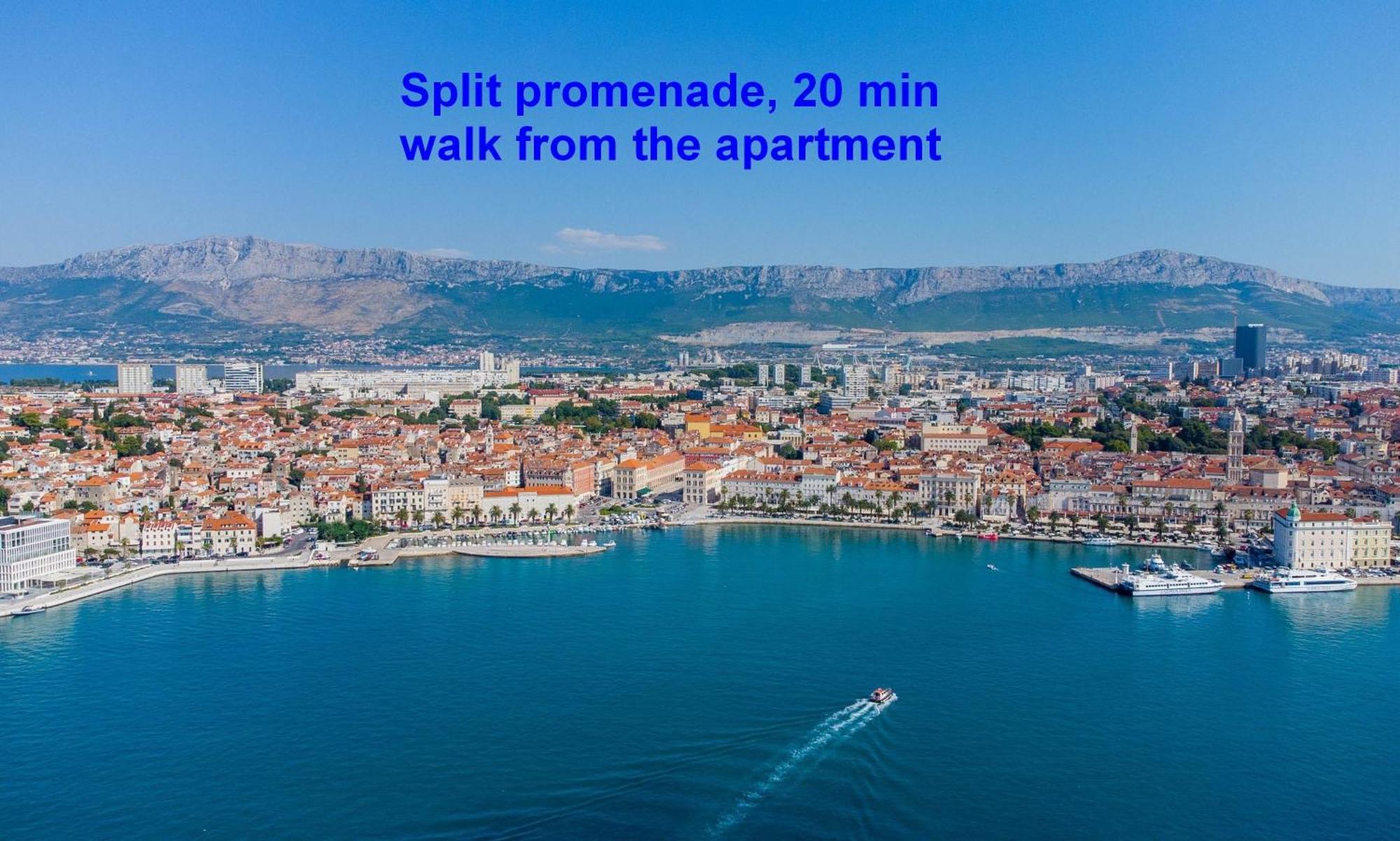 Adriatic Retreat Meje, 4 Min Walk To The Beach Split Exterior photo